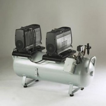 Безмасляный компрессор JUN-AIR 2xOFB с ресивером 150 л 2XOF1202-150B